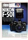 Nikon F 501 manual. Camera Instructions.